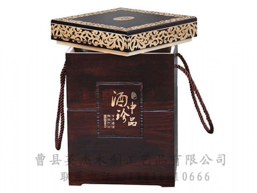 点击查看详细信息<br>标题：木制白酒盒 阅读次数：1438