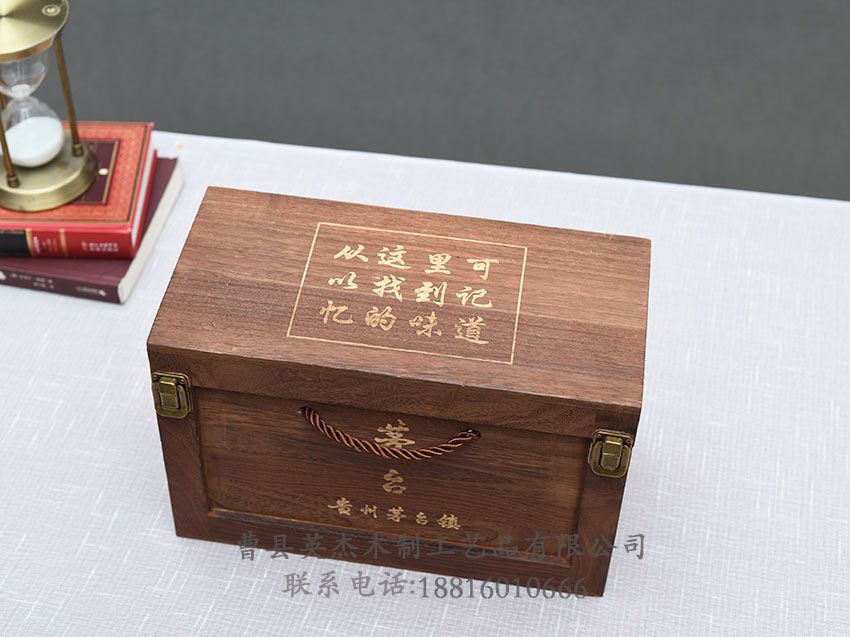 点击查看详细信息<br>标题：木制白酒盒 阅读次数：1787